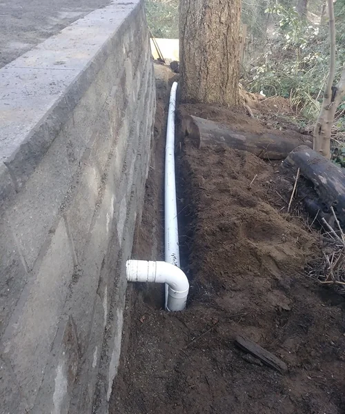 Retaining wall in Bellevue